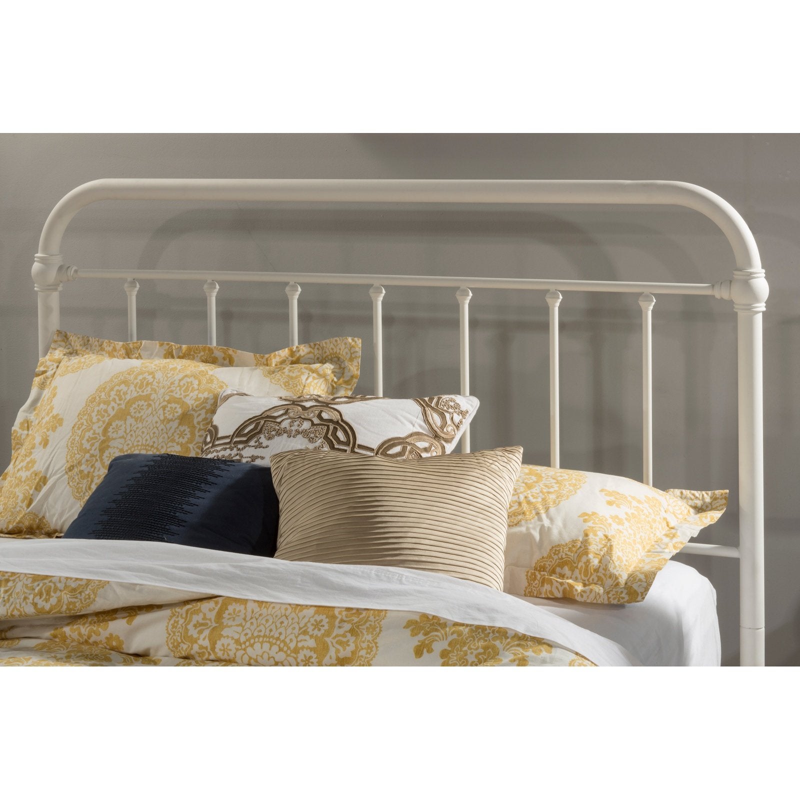 Hillsdale Furniture Kirkland Full/Queen Metal Headboard, Soft