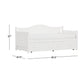 Hillsdale Furniture Staci Wood Twin Daybed with Trundle, White