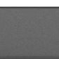 Hillsdale Furniture McArthur Queen Metal and Upholstered Canopy Bed, Matte Black with Gray Fabric