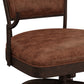 Hillsdale Furniture Bridgetown Metal Counter Height Swivel Stool, Aged Bronze