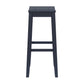 Hillsdale Furniture Fiddler Wood Backless Bar Height Stool, Navy