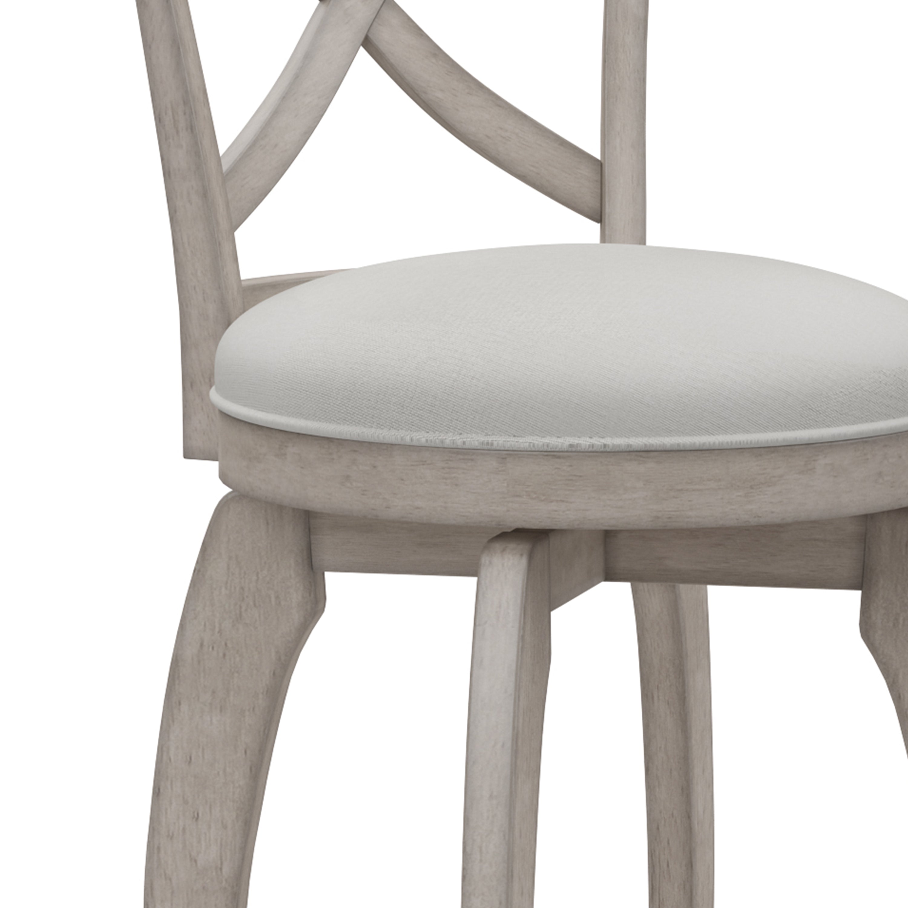 Hillsdale Furniture Ellendale Wood Swivel Stool - Thumbnail 2
