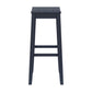 Hillsdale Furniture Fiddler Wood Backless Bar Height Stool, Navy