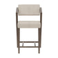 Hillsdale Furniture Snyder Wood Counter Height Stool, Aged Gray