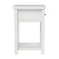 Living Essentials by Hillsdale Harmony Wood Accent Table, Matte White
