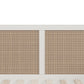 Hillsdale Furniture Melanie Wood and Cane Twin Daybed, White