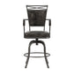 Hillsdale Furniture Bridgetown Metal Counter Height Swivel Stool, Pewter