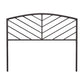 Hillsdale Furniture Essex Metal Queen Headboard, Gray Bronze