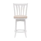 Hillsdale Furniture Savana Wood Counter Height Swivel Stool, White