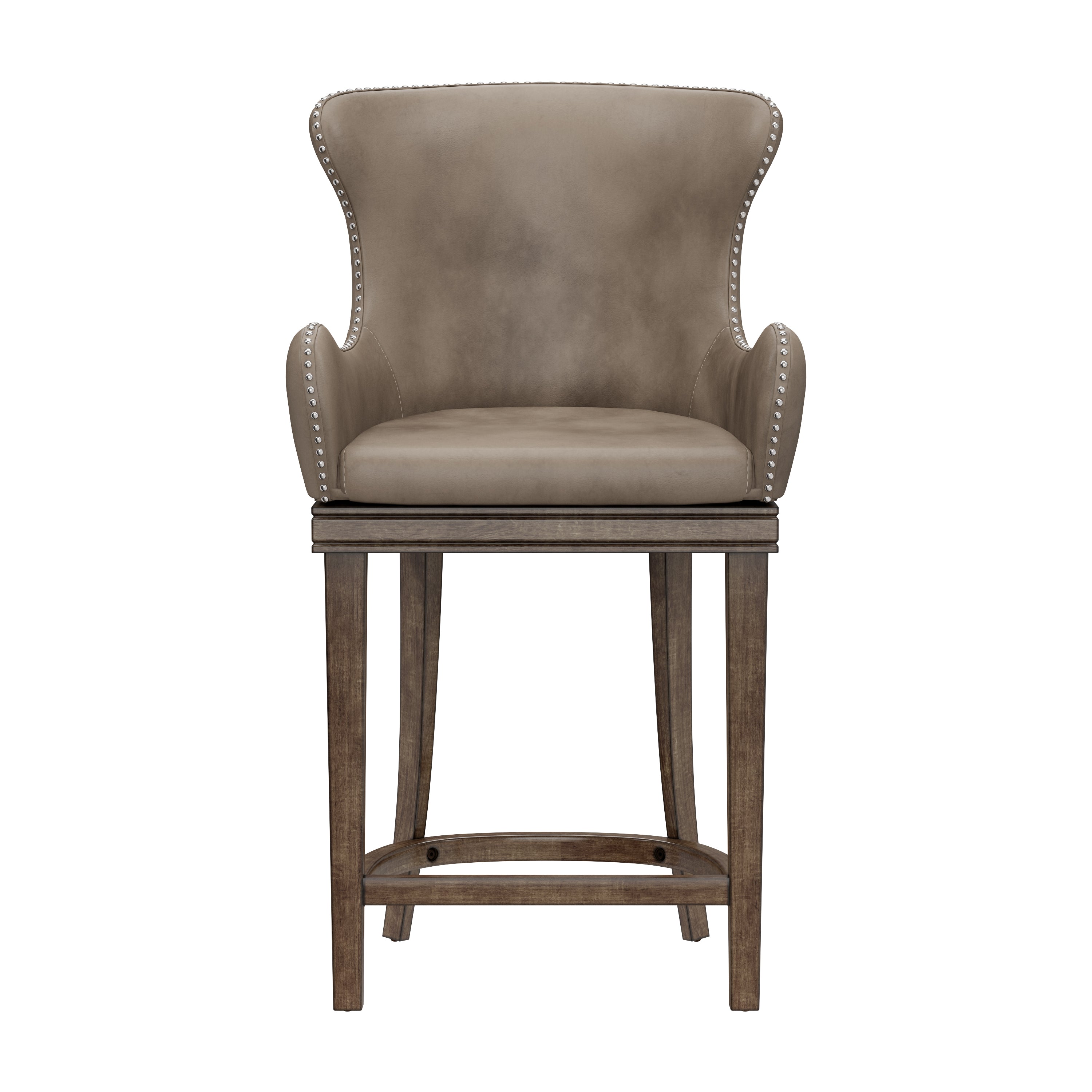 Hillsdale Furniture Caydena Wood Swivel Stool