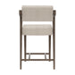 Hillsdale Furniture Snyder Wood Counter Height Stool, Aged Gray