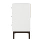 Living Essentials by Hillsdale Kincaid Wood 6 Drawer Dresser, Matte White