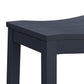 Hillsdale Furniture Fiddler Wood Backless Counter Height Stool, Navy