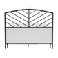 Hillsdale Furniture Essex Metal Queen Headboard with Frame, Gray Bronze