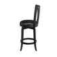 Hillsdale Furniture Savana Wood Counter Height Swivel Stool, Black