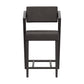 Hillsdale Furniture Snyder Wood Counter Height Stool, Blackwash