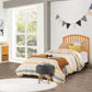 Hillsdale Furniture Carolina Wood Twin Headboard with Frame, Country Pine