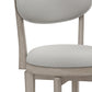 Hillsdale Furniture Sloan Wood Counter Height Swivel Stool, Aged Gray
