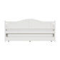 Hillsdale Furniture Staci Wood Twin Daybed with Trundle, White