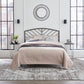 Hillsdale Furniture Essex Metal Queen Headboard with Frame, Gray Bronze