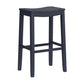 Hillsdale Furniture Fiddler Wood Backless Bar Height Stool, Navy