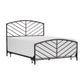 Hillsdale Furniture Essex Metal Queen Bed, Gray Bronze