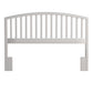 Hillsdale Furniture Carolina Wood Full/Queen Headboard, White