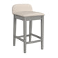 Hillsdale Furniture Maydena Wood Counter Height Stool, Distressed Gray